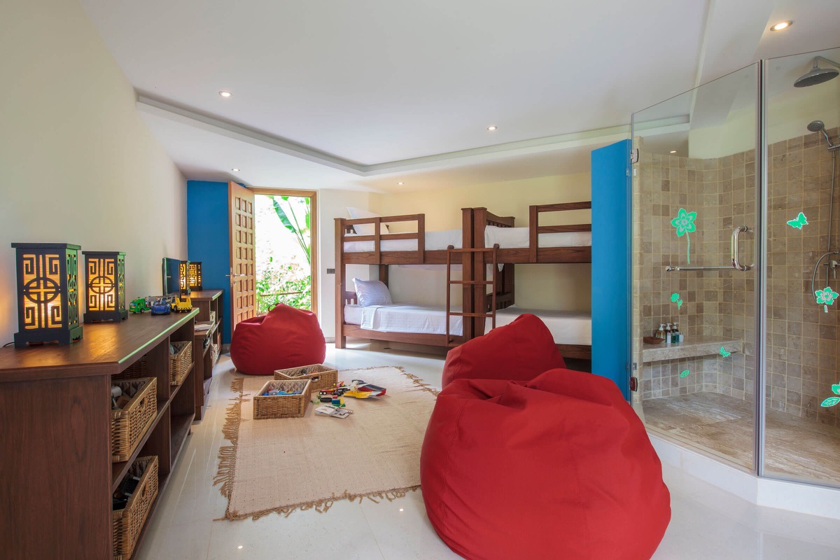 Kids Bunk Rooms at Villa Kalyana
