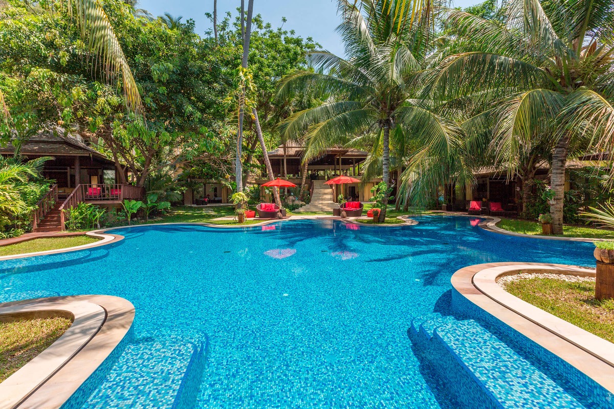 Villa Kalyana pool