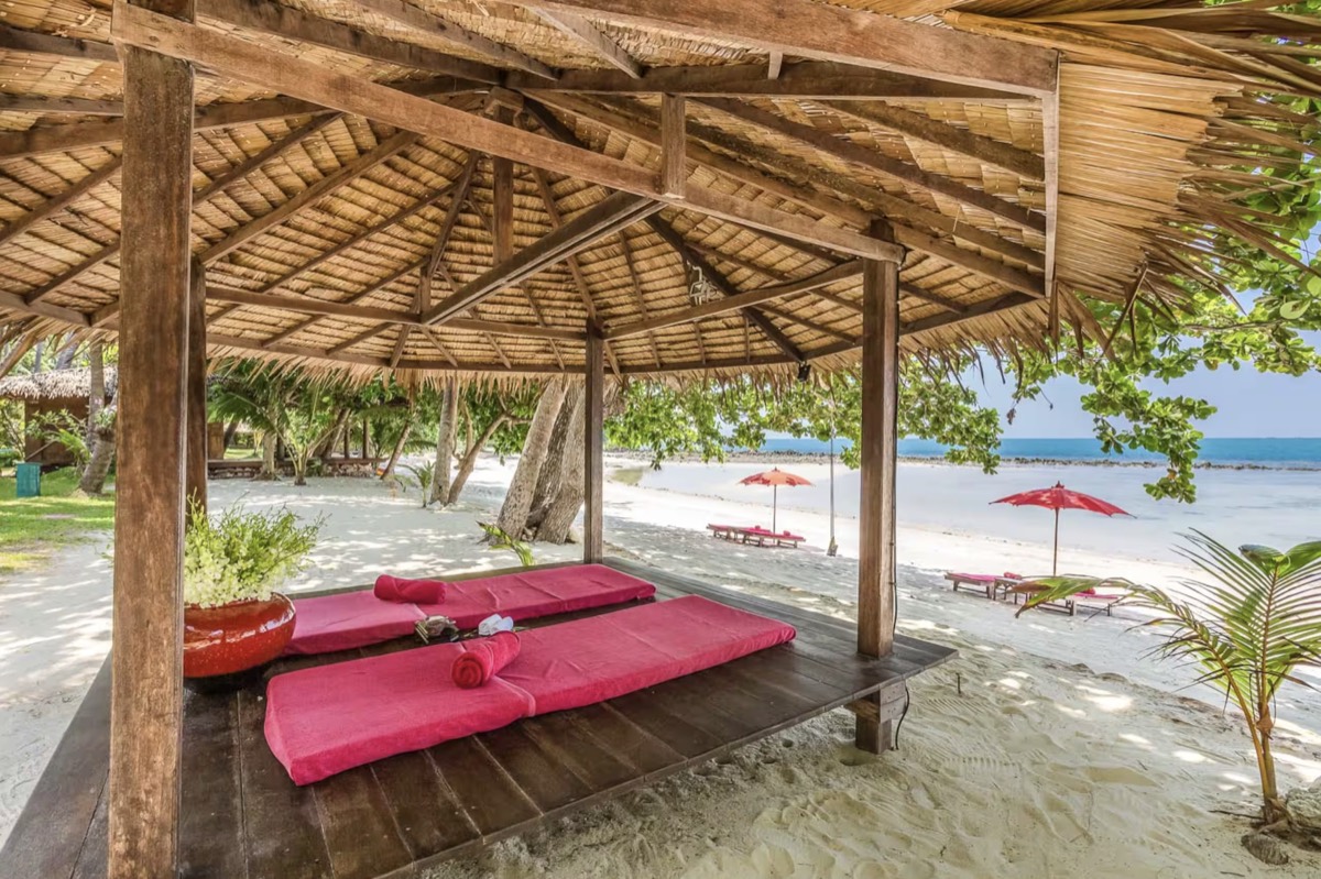 Beachfront sala
