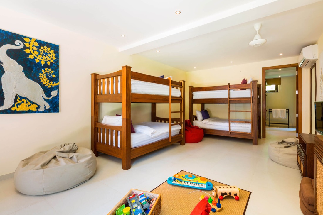 Kids Bunk room at Villa Kalyana